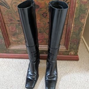 Nine West Leather Dress Boots w/Buckle